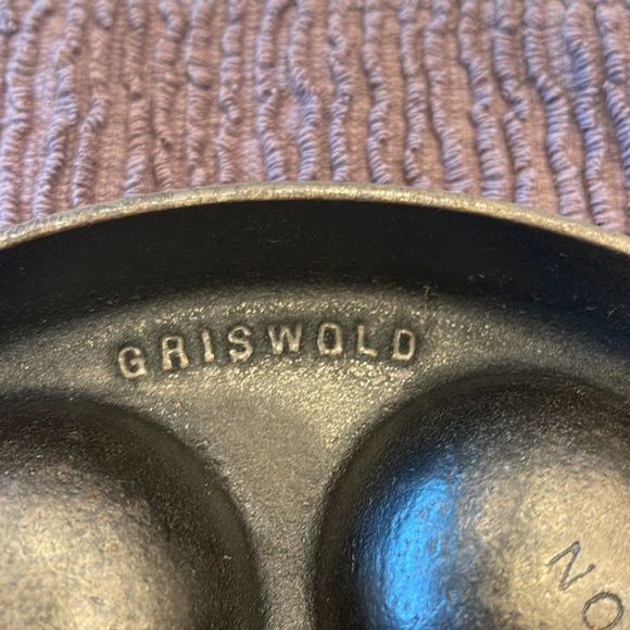 griswold Kitchen Griswold Aebleskiver Cast Iron Pan 32 962 Made In